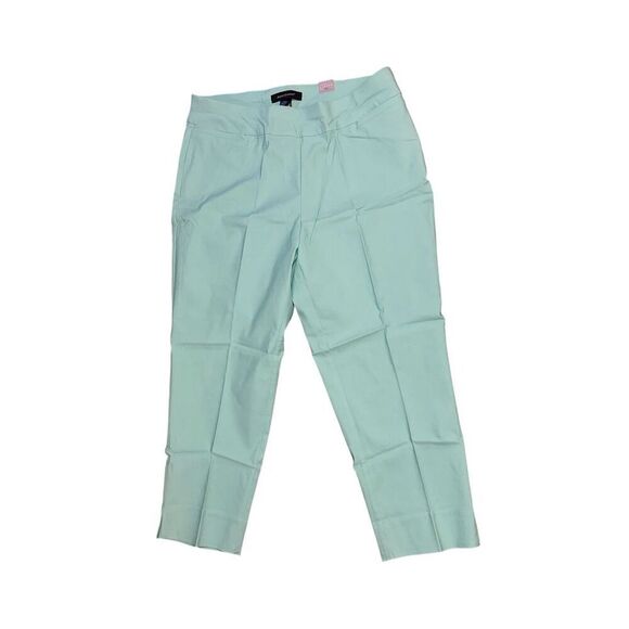 NEW WITH TAGS Ashley Stewart Plus Size 18 Casual Pull On Cargo Pants  Blue - Picture 1 of 6